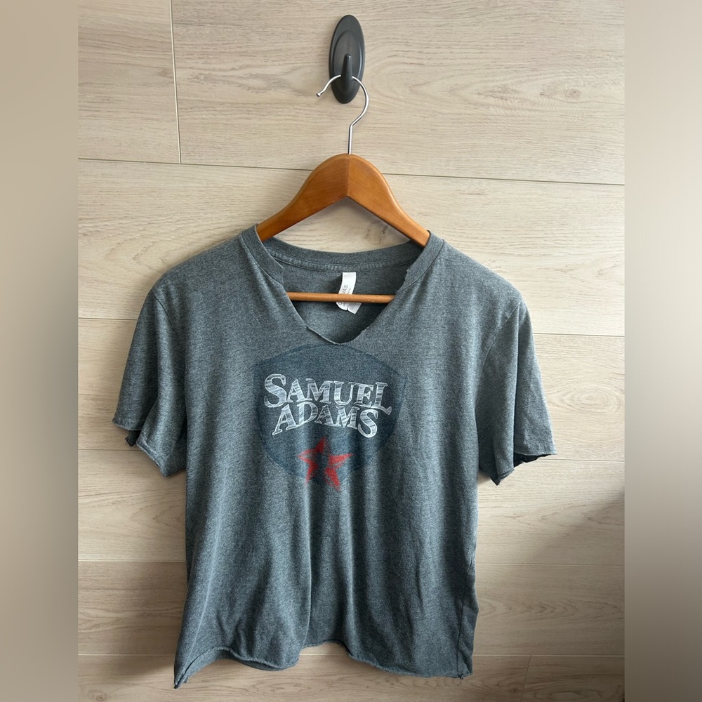 Canvas Women’s Samuel Adams Beer T-Shirt, Large